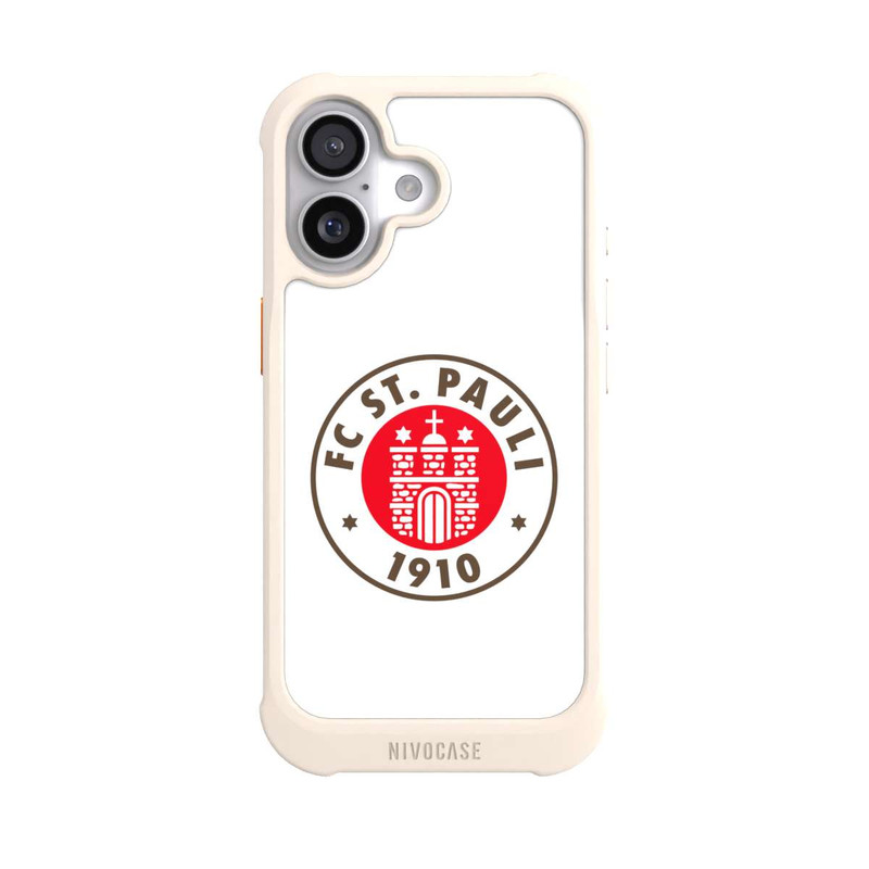 iPhone 17 NIVOmax FC St.Pauli Logo Weiss