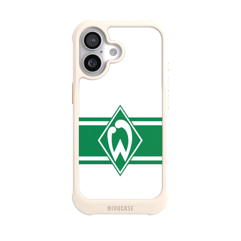 iPhone 17 NIVOmax Werder Stripes White
