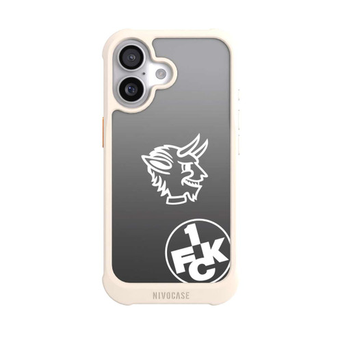  NIVOmax Teufelskopf FCK auf Schwarz