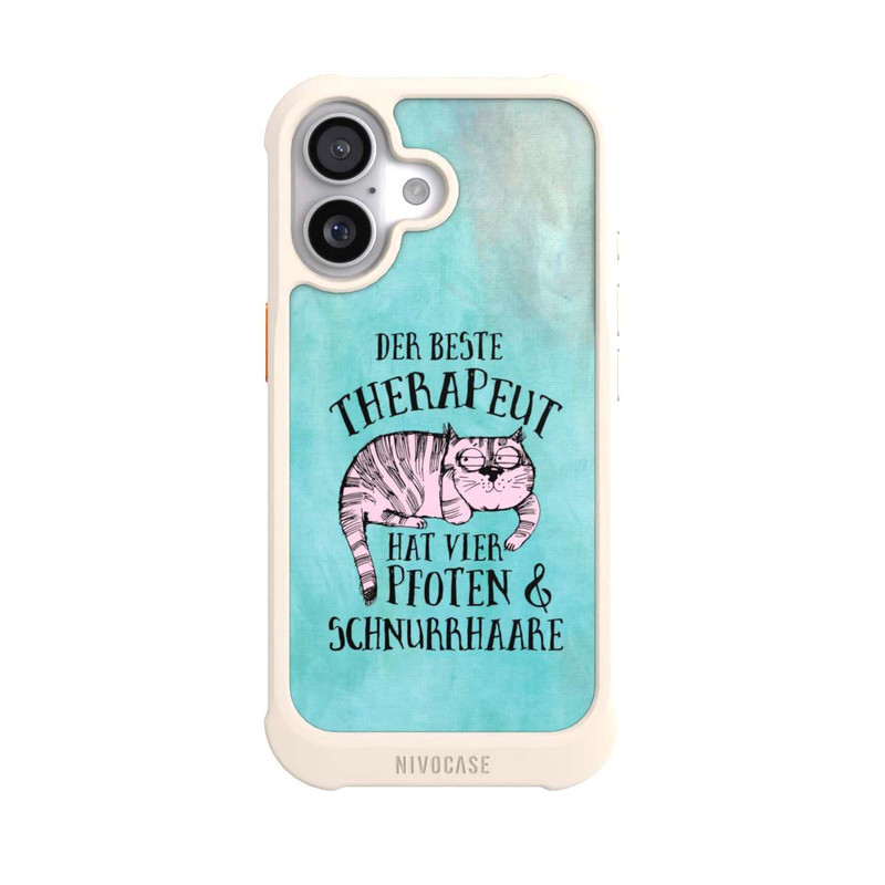 iPhone 17 NIVOmax Katze Therapeut