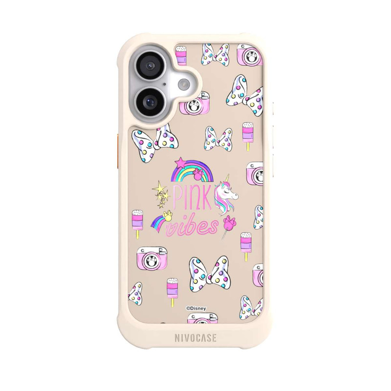 iPhone 17 NIVOmax Pink Vibes Transparent