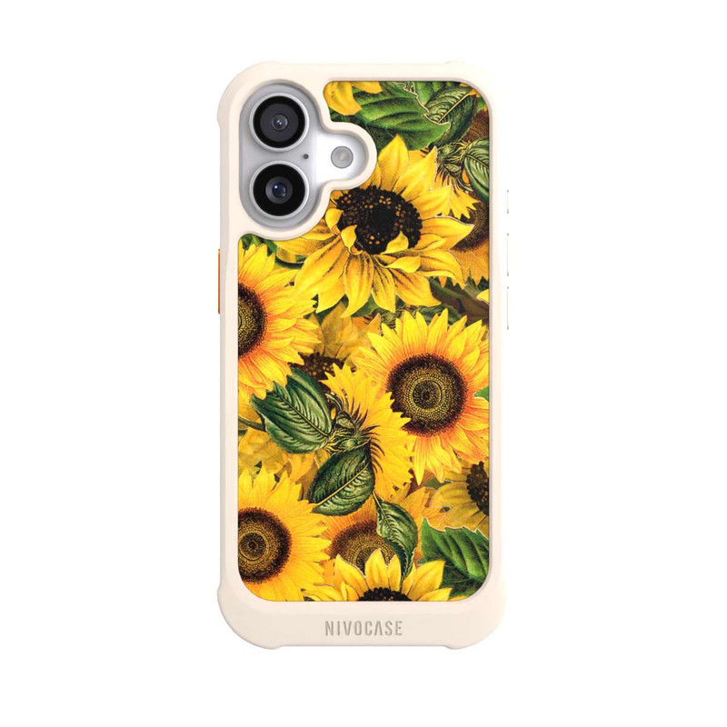 iPhone 17 NIVOmax Sonnenblumenmuster