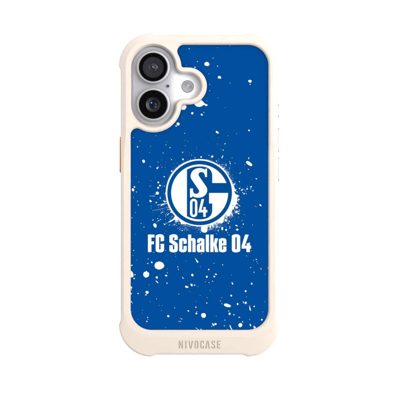 iPhone 17 NIVOmax Schalke 04 - Spraylogo