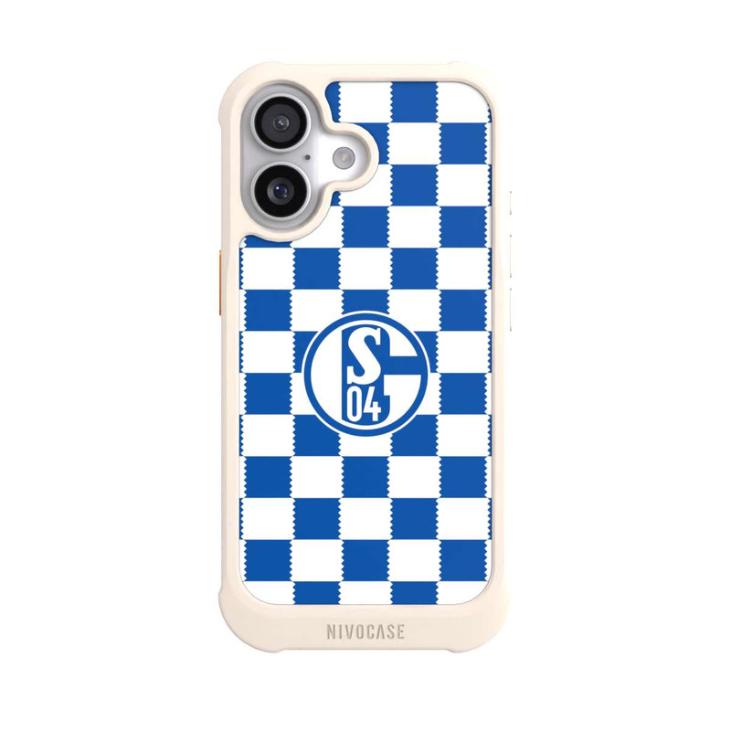 iPhone 17 NIVOmax Muster Schalke 04