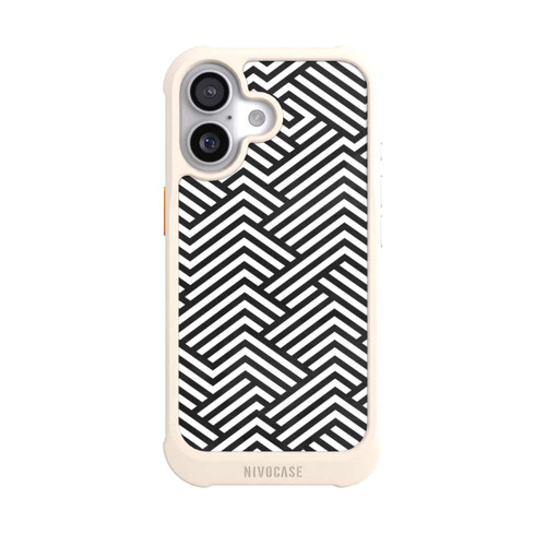  NIVOmax Schwarz und Weiß ZigZag