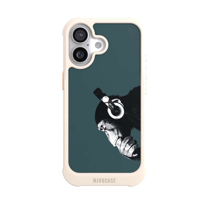 iPhone 17 NIVOmax Denkender Affe Blau