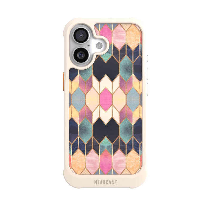 iPhone 17 NIVOmax Bunte Glasscheibe