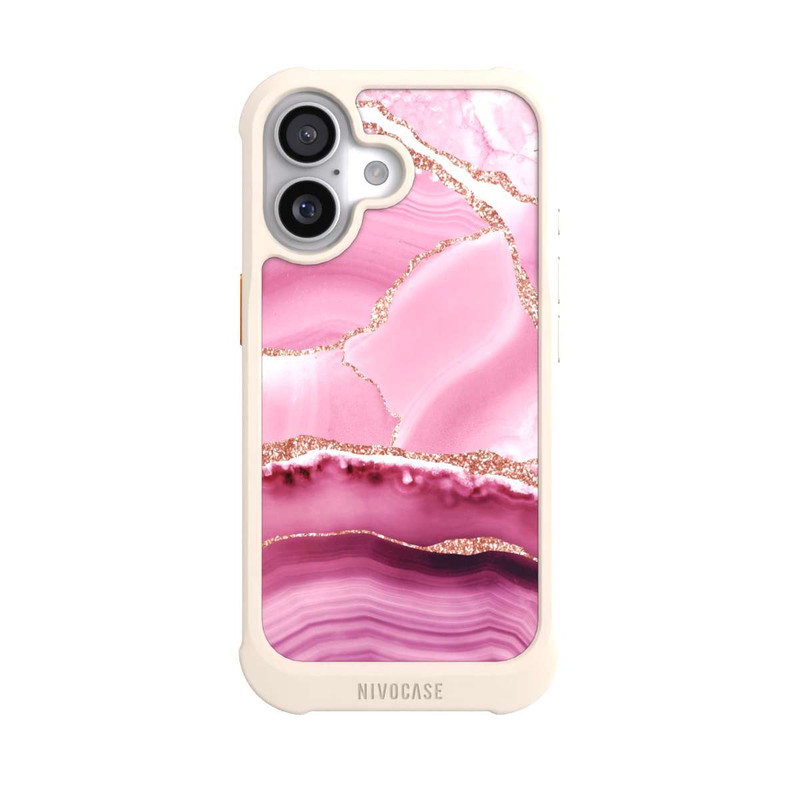 iPhone 17 NIVOmax Meerjungfrauen Pink Marmor