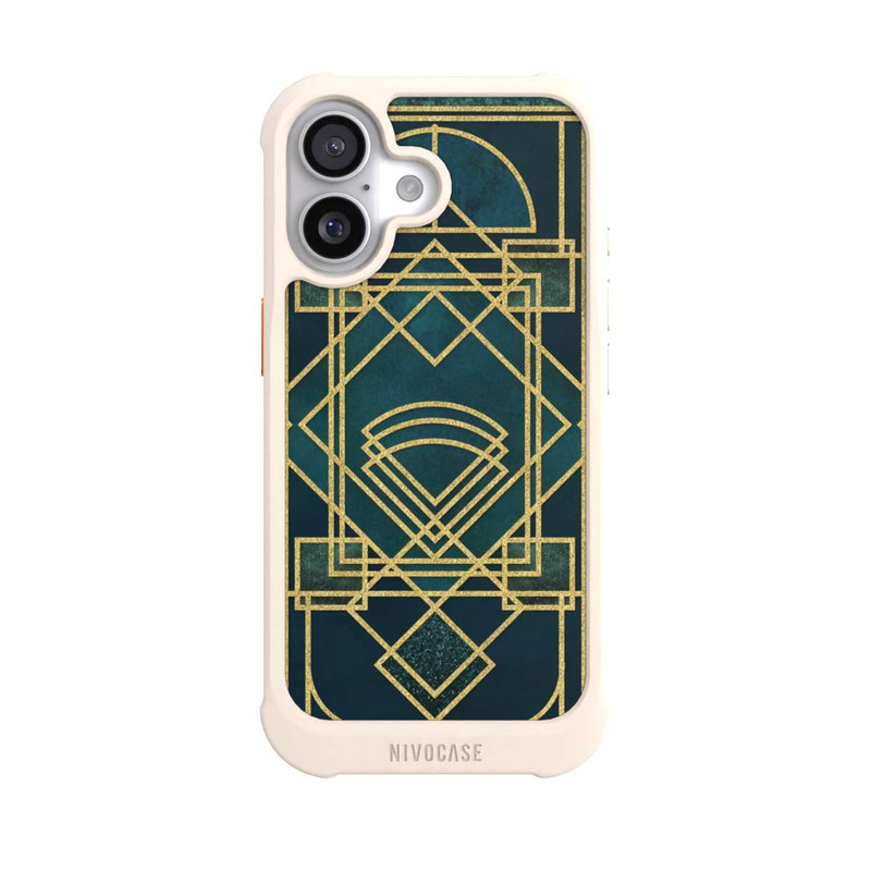 iPhone 17 NIVOmax Art Deco Quadrat
