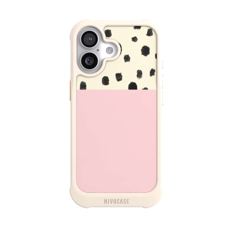 iPhone 17 NIVOmax Punkte und Rosa