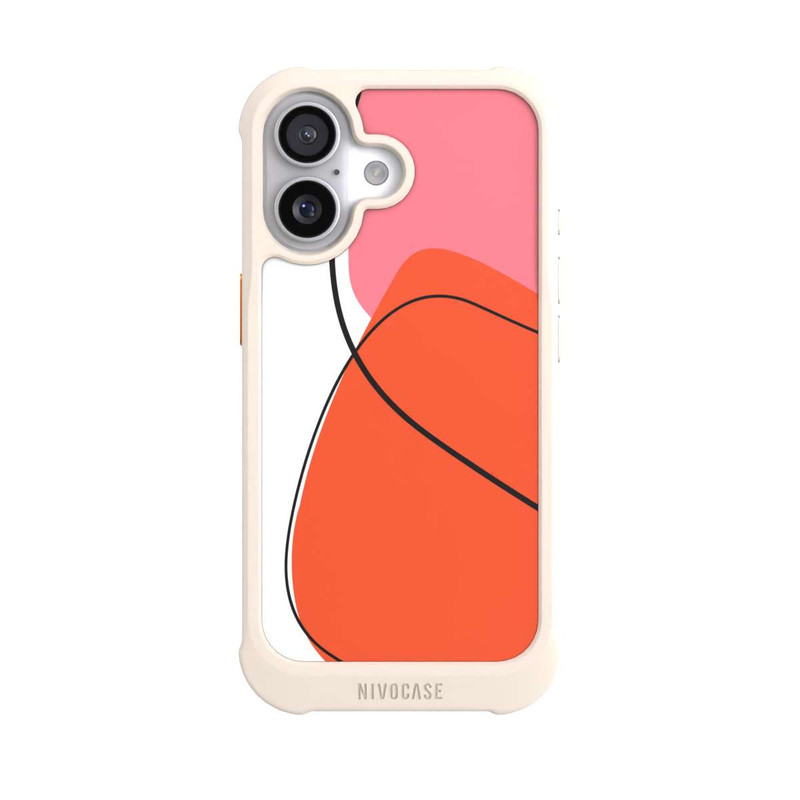 iPhone 17 NIVOmax Meine orangefarbene Kunst