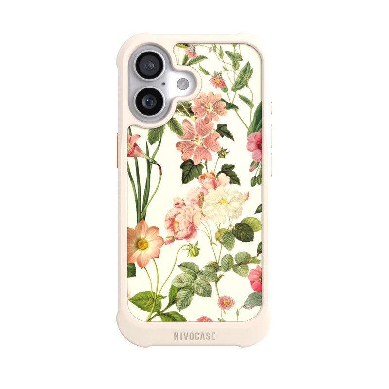 iPhone 17 NIVOmax Wildblumen auf Hellgelb