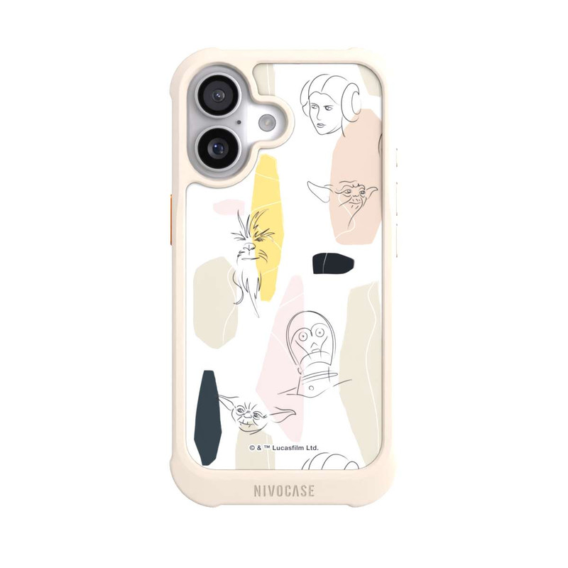 iPhone 17 NIVOmax Helle Seite Line Art