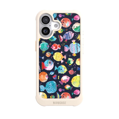  NIVOmax Strandkugelfische Kinder Marineblau