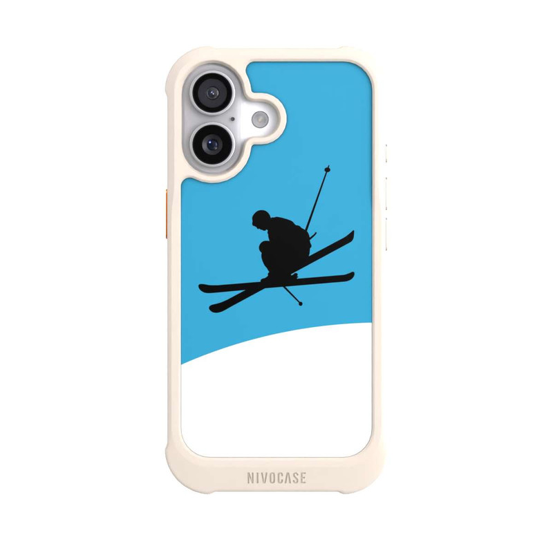 iPhone 17 NIVOmax Ski Illustration
