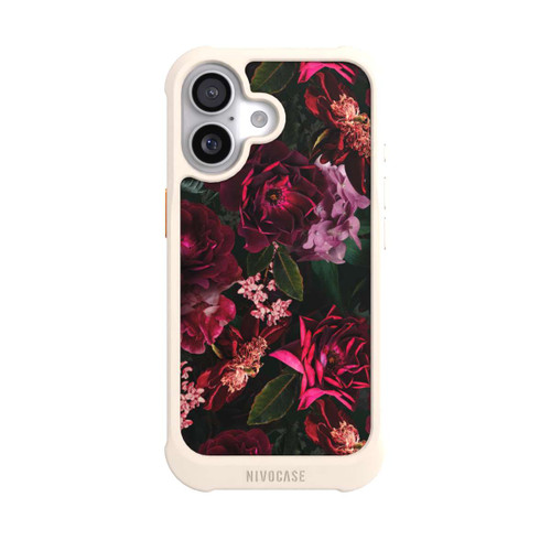  NIVOmax Dunkelrote und rosa Blüten