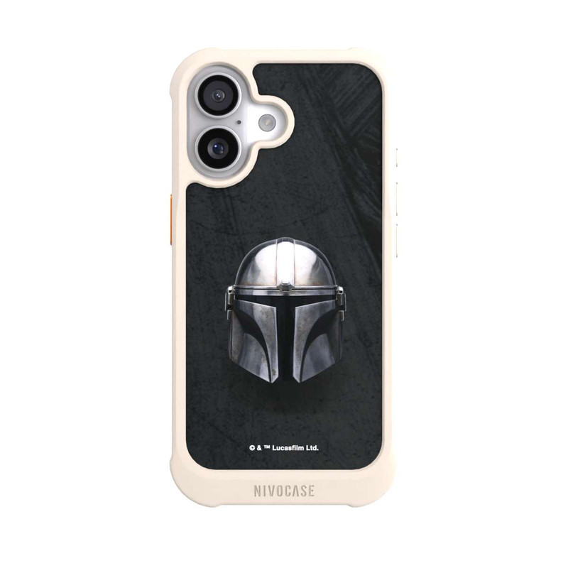 iPhone 17 NIVOmax Schwarzer Mandalorianer Helm