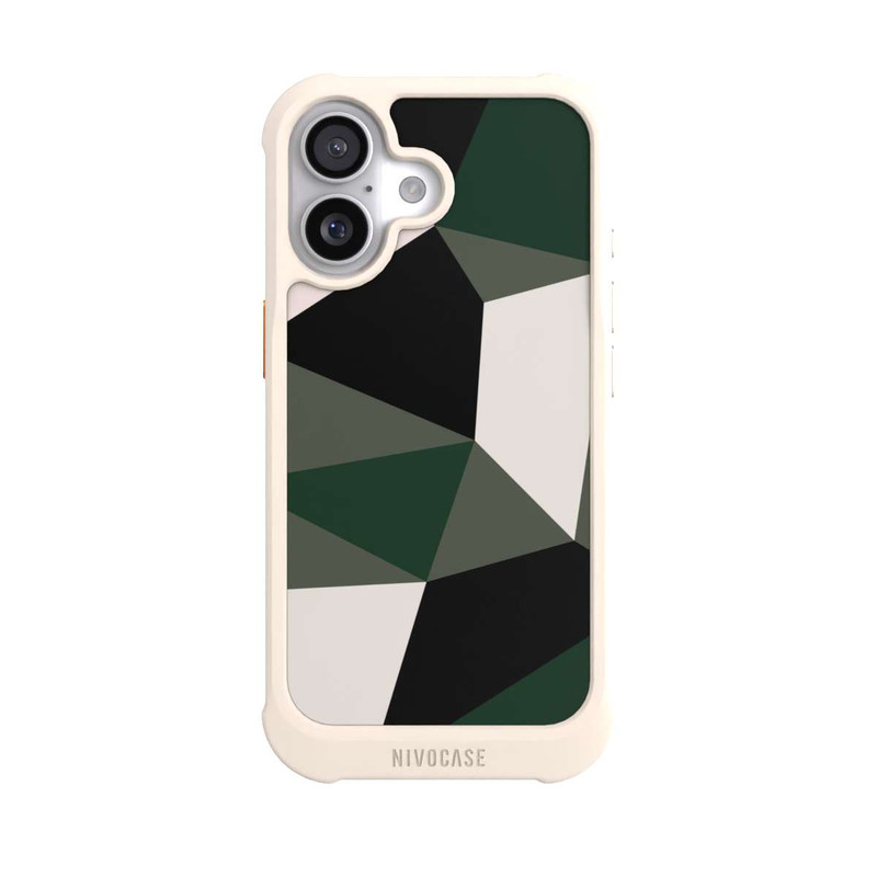 iPhone 17 NIVOmax Polygon Camouflage