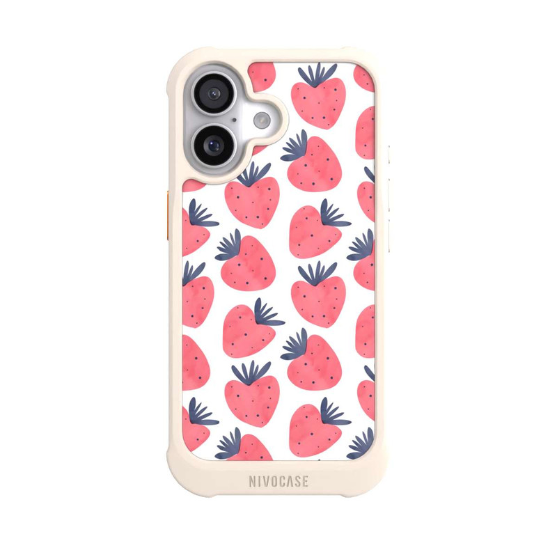 iPhone 17 NIVOmax Süße Erdbeeren
