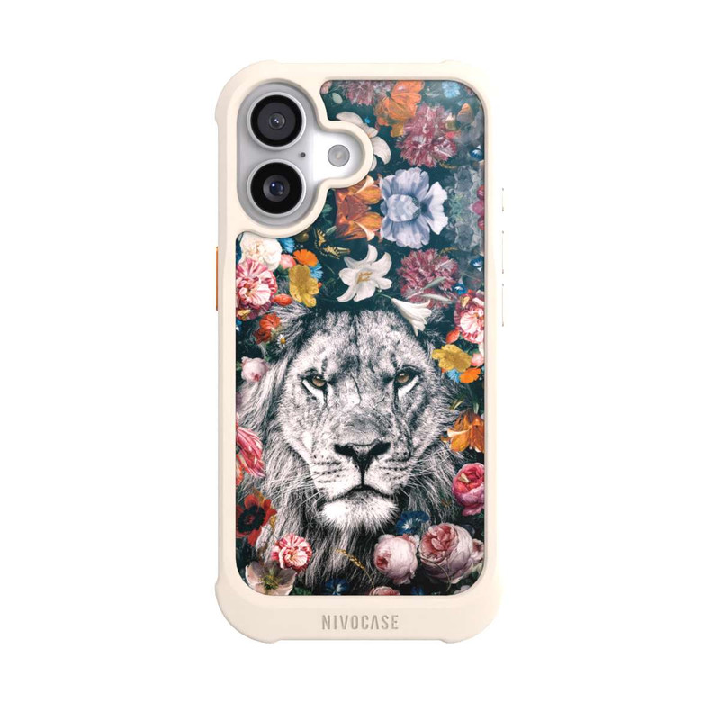 iPhone 17 NIVOmax Lion Flowers