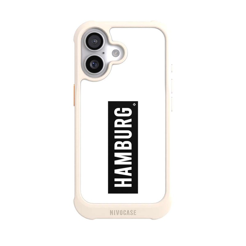 iPhone 17 NIVOmax HSV Hamburg Schwarz Weiss
