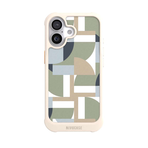  NIVOmax Futuristische Bauhaus Polygone Beige