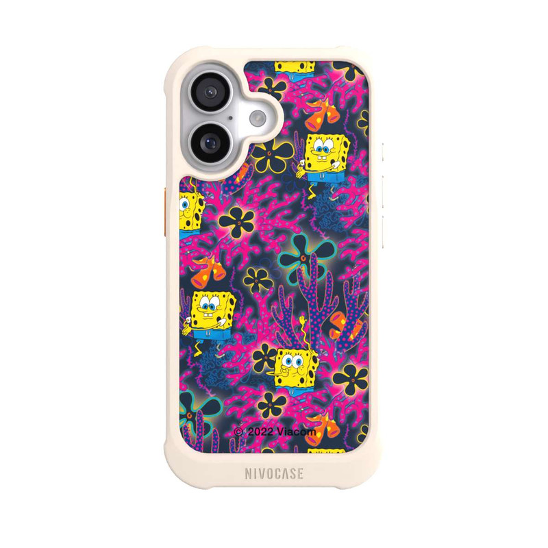 iPhone 17 NIVOmax Spongebob - Coral Muster