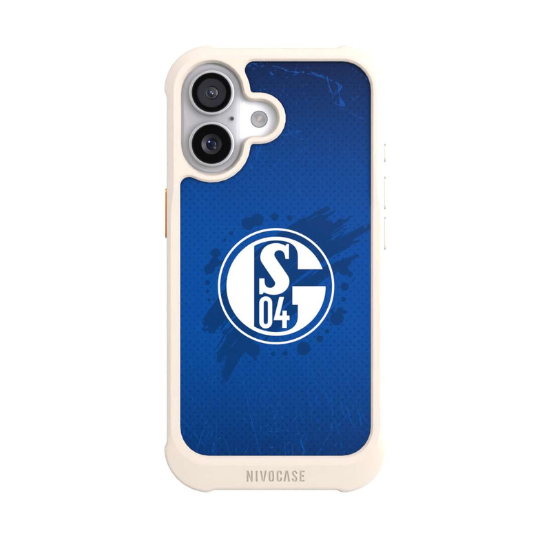iPhone 17 NIVOmax Schalke 04 Farbe Fleck Blau