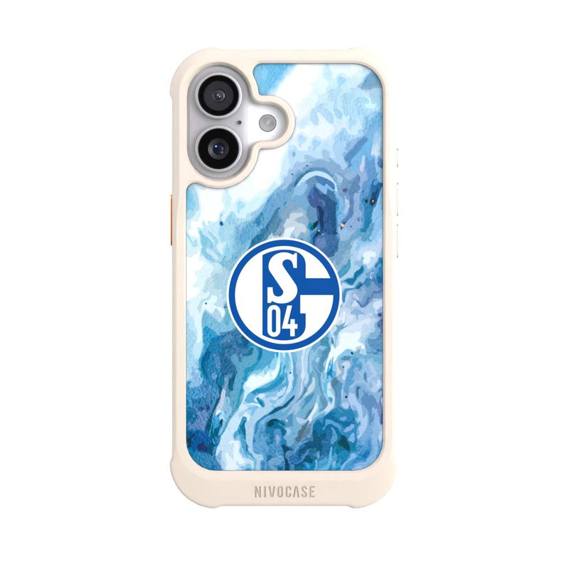 iPhone 17 NIVOmax Schalke 04 Flüssig Blau