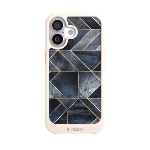  NIVOmax Abstraktes Natur-Dunkelblau