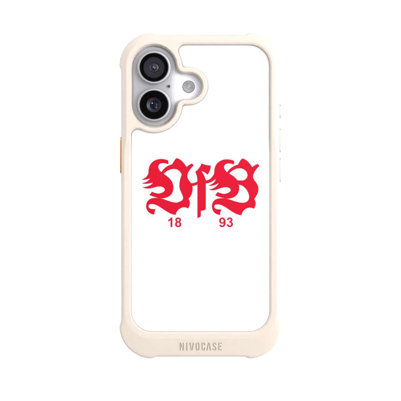 iPhone 17 NIVOmax VfB 1893 Weiß