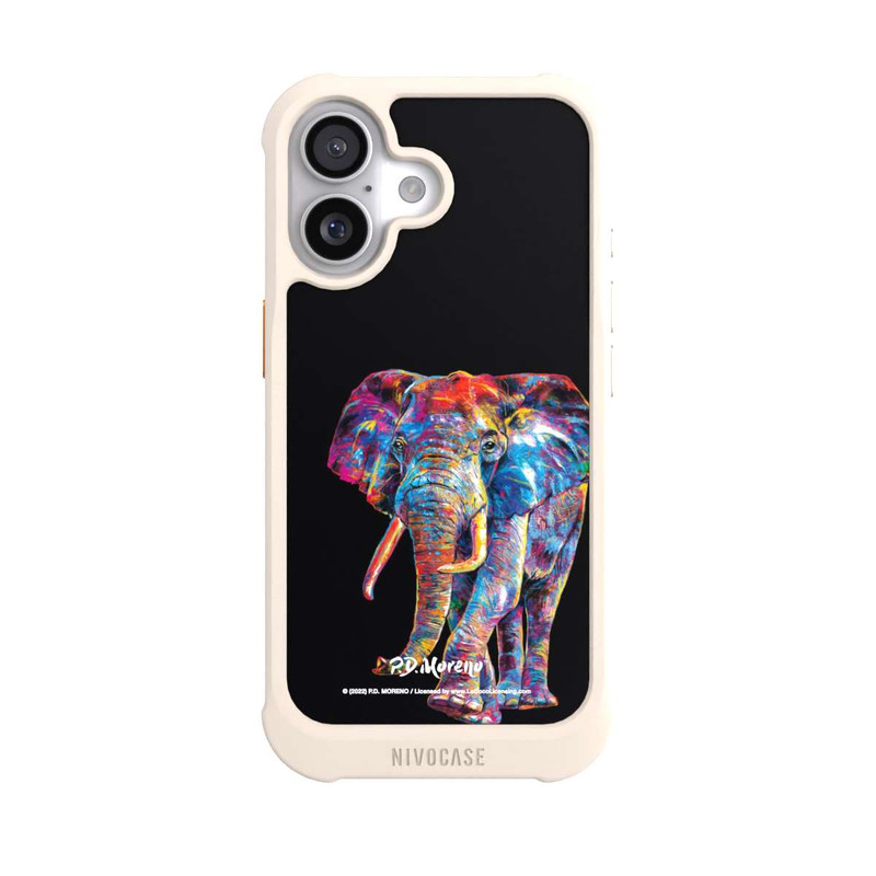 iPhone 17 NIVOmax Elephant Art By P.D. Moreno