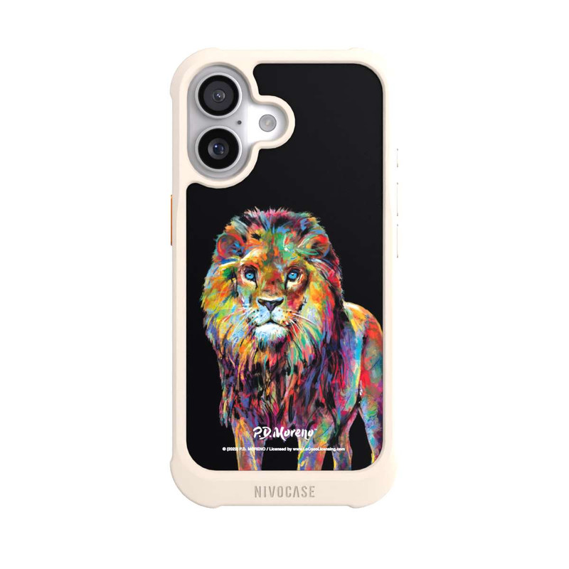 iPhone 17 NIVOmax Löwe Bunte Kunst von P.D. Moreno