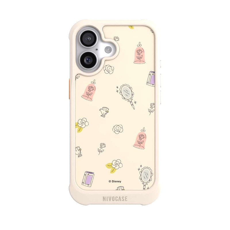 iPhone 17 NIVOmax Princess Accessoires Pattern Beige Disney Princess 