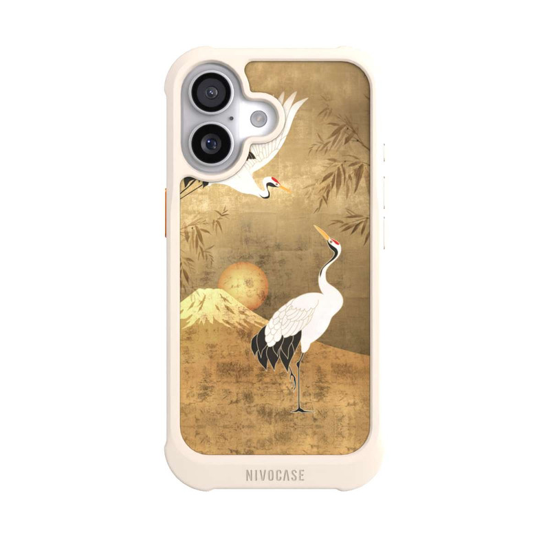 iPhone 17 NIVOmax Kraniche Gold Japan 1