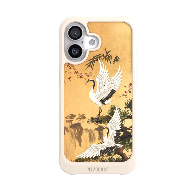 iPhone 17 NIVOmax Kraniche Gold Japan 2