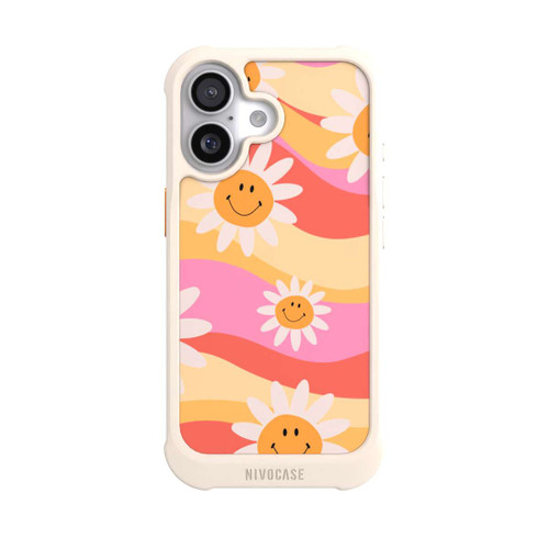  NIVOmax Retro Smiles Orange Colorful