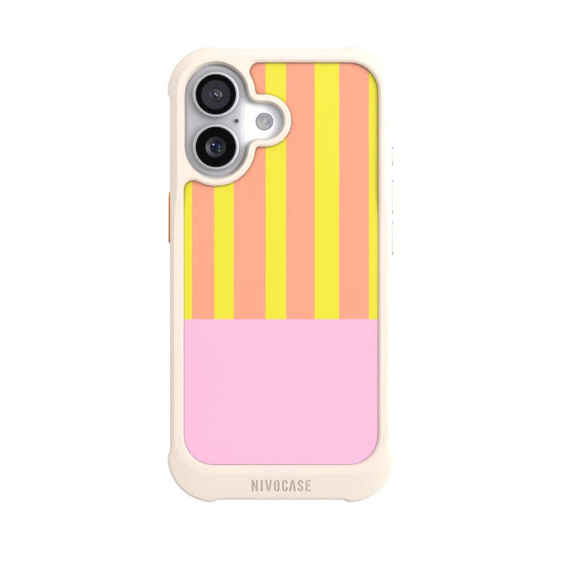 iPhone 17 NIVOmax Neonfarbige Streifen