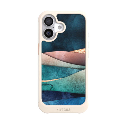  NIVOmax Blau-Goldene Wellen