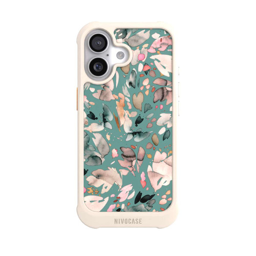  NIVOmax Abstrakte Blumenblätter grün