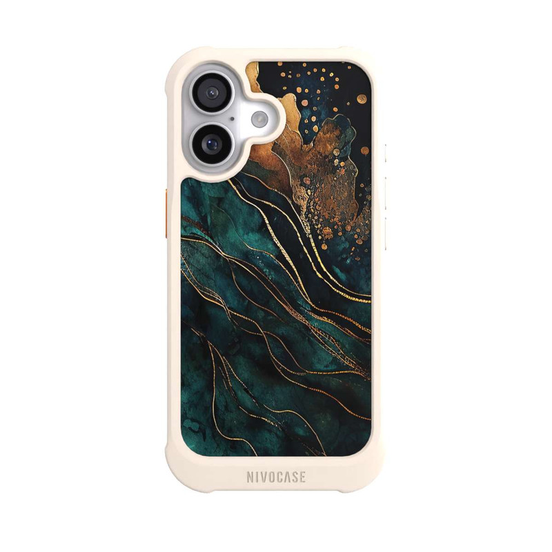 iPhone 17 NIVOmax Gold und Grün