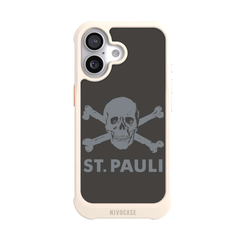 iPhone 17 NIVOmax FC St. Pauli Logo Grau