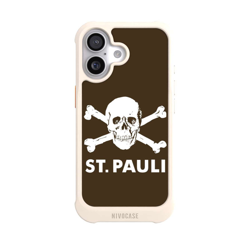 iPhone 17 NIVOmax FC St. Pauli Logo Braun