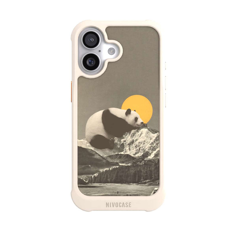 iPhone 17 NIVOmax Riesenpanda macht ein Nickerchen