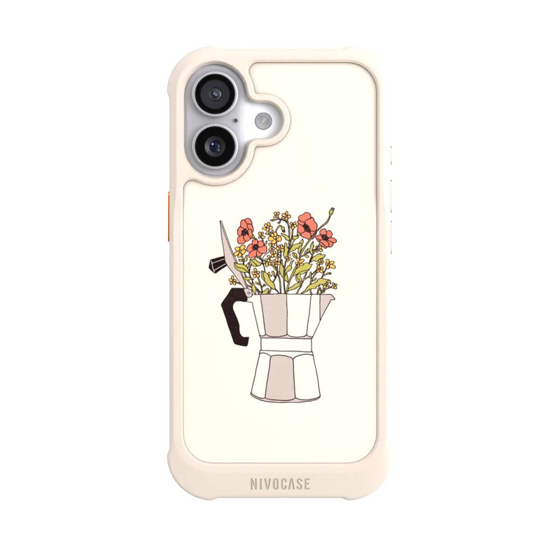 iPhone 17 NIVOmax Moka Blumen