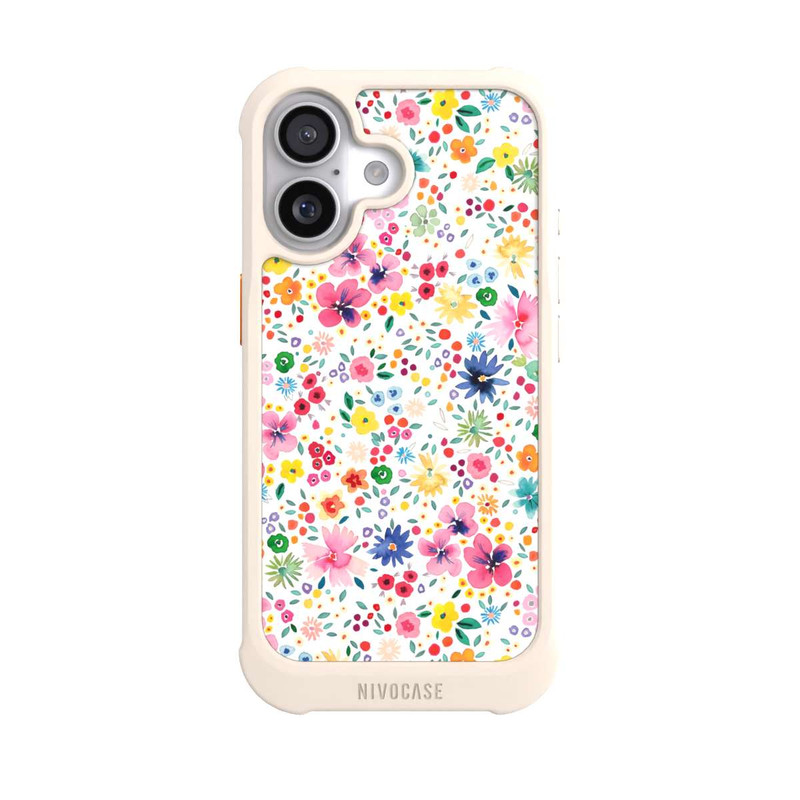 iPhone 17 NIVOmax Millefleurs Pink Spring Garden