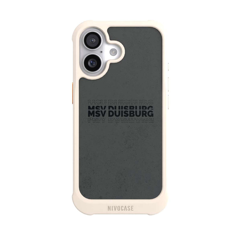 iPhone 17 NIVOmax MSV Duisburg Grau