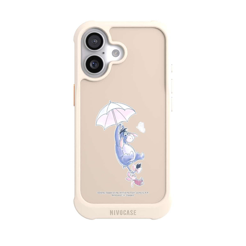 iPhone 17 NIVOmax Winnie Pooh Eeyeore Find Happiness Transparent