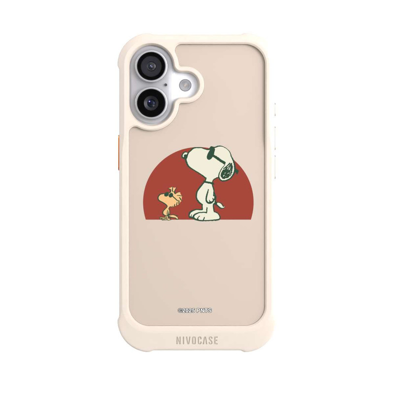 iPhone 17 NIVOmax Snoopy Woodstock Far Out transparent