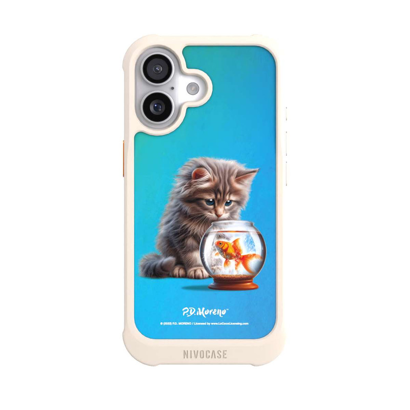 iPhone 17 NIVOmax Cat And Gold Fish